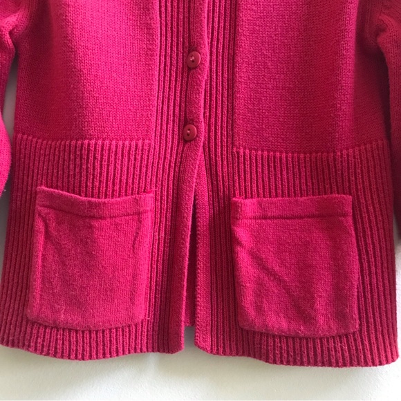 Neck & Neck Pink Knit Cardigan Sweater, Size 2-3 Years. - Picture 4 of 5